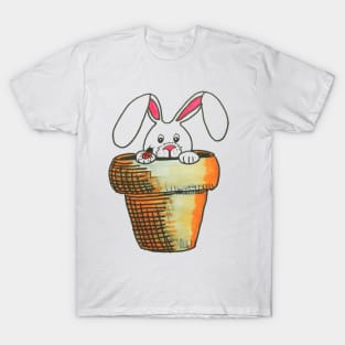 Rabbit in pot T-Shirt